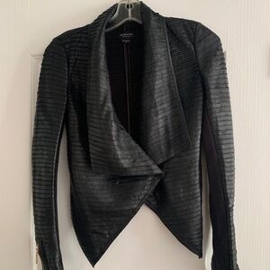 Veste en cuir d’agneau